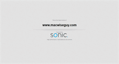 Desktop Screenshot of macwiseguy.com